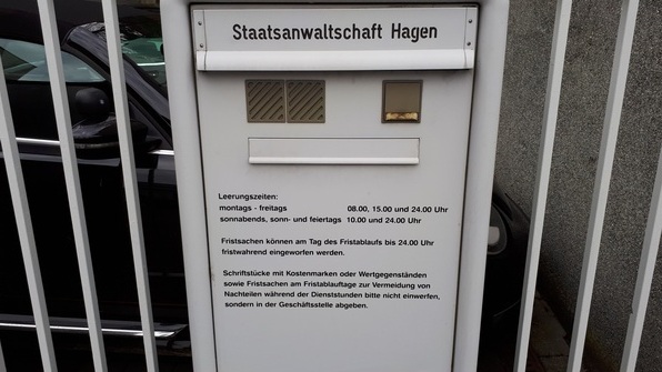 Nachtbriefkasten